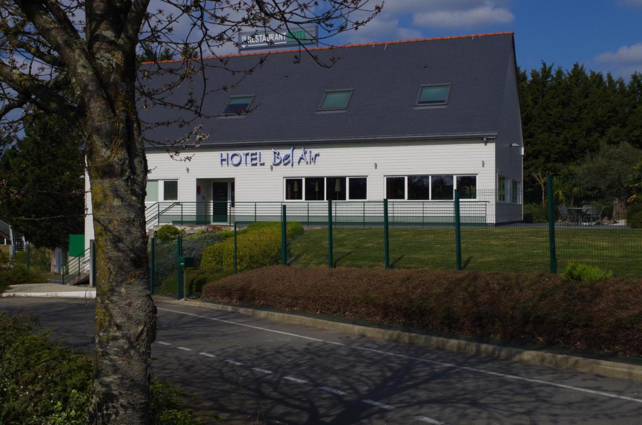 Hotel Restaurant Bel Air Crevin - Axe Rennes Nantes Bagian luar foto
